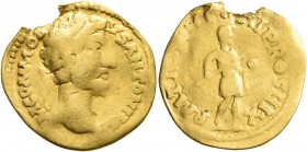 UNCERTAIN GERMANIC TRIBES, Pseudo-Imperial coinage. Mid 3rd-early 4th centuries. 'Aureus' (Gold, 20 mm, 3.42 g, 1 h), ‘Early Group’. Imitating Commodu...