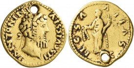 UNCERTAIN GERMANIC TRIBES, Pseudo-Imperial coinage. Mid 3rd-early 4th centuries. 'Aureus' (Gold, 19 mm, 5.77 g, 7 h), 'Stern Group'. Imitating Marcus ...