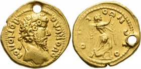 UNCERTAIN GERMANIC TRIBES, Pseudo-Imperial coinage. Mid 3rd-early 4th centuries. 'Aureus' (Gold, 22 mm, 6.56 g, 8 h), 'Stern Group'. Imitating Septimi...