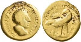 UNCERTAIN GERMANIC TRIBES, Pseudo-Imperial coinage. Late 3rd-early 4th centuries. 'Quinarius' (Gold, 14 mm, 2.75 g, 11 h), 'Derived Gordian Group A'. ...