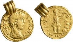 UNCERTAIN GERMANIC TRIBES, Pseudo-Imperial coinage. Late 3rd-early 4th centuries. 'Aureus' (Gold, 19 mm, 5.96 g, 2 h), 'Derived Gordian Group B'. KOCT...