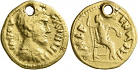 UNCERTAIN GERMANIC TRIBES, Pseudo-Imperial coinage. Late 3rd-early 4th centuries. 'Aureus' (Gold, 20 mm, 5.82 g, 12 h), 'Derived Gordian Group B'. MNO...