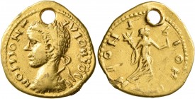 UNCERTAIN GERMANIC TRIBES, Pseudo-Imperial coinage. Late 3rd-early 4th centuries. 'Aureus' (Gold, 21 mm, 6.00 g, 12 h), 'Derived Gordian Group C'. NOI...