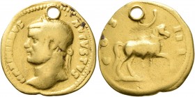 UNCERTAIN GERMANIC TRIBES, Pseudo-Imperial coinage. Late 3rd-early 4th centuries. 'Aureus' (Gold, 21 mm, 6.18 g, 1 h), 'Tetrarchic Adventus Group A'. ...