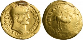 UNCERTAIN GERMANIC TRIBES, Pseudo-Imperial coinage. Late 3rd-early 4th centuries. 'Aureus' (Gold, 22 mm, 6.08 g, 11 h), 'Tetrarchic Adventus Group C'....