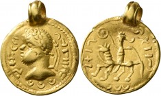 UNCERTAIN GERMANIC TRIBES, Pseudo-Imperial coinage. Late 3rd-early 4th centuries. 'Aureus' (Gold, 23 mm, 5.99 g, 12 h), 'Tetrarchic Adventus Group D'....