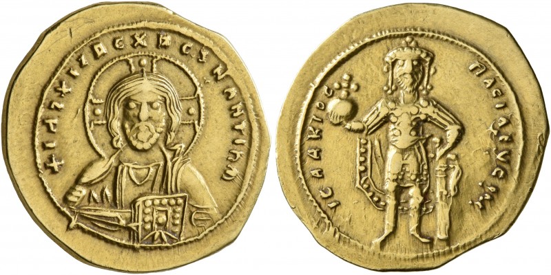 Isaac I Comnenus, 1057-1059. Tetarteron (Gold, 21 mm, 4.00 g, 7 h), Constantinop...