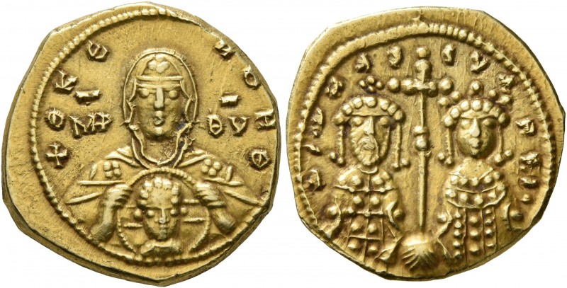 Romanus IV Diogenes, 1068-1071. Tetarteron (Gold, 17 mm, 4.00 g, 6 h), with Eudo...