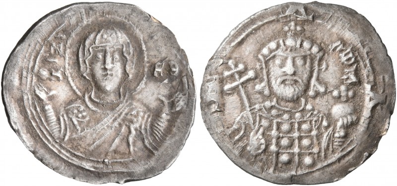 Romanus IV Diogenes, 1068-1071. 1/3 Miliaresion (Silver, 17 mm, 0.84 g, 6 h), Co...