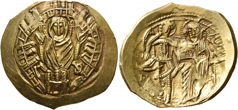 Michael VIII Palaeologus, 1261-1282. Hyperpyron (Gold, 25 mm, 4.22 g, 7 h), Cons...