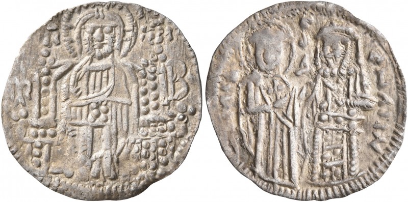 Andronicus III Palaeologus, 1328-1341. Basilikon (Silver, 20 mm, 1.14 g, 6 h), C...