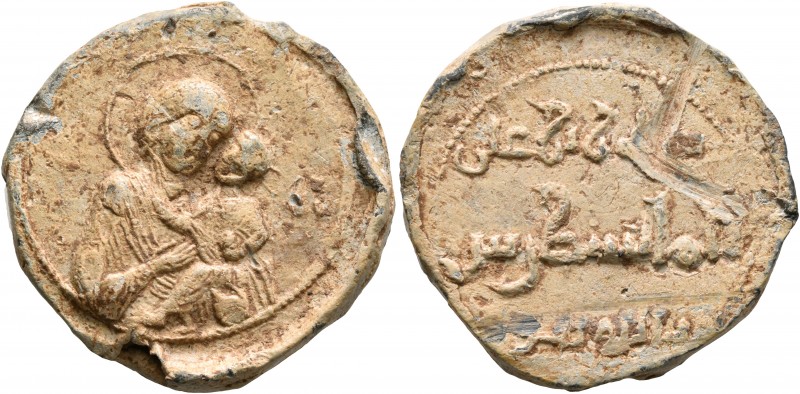 Uncertain, 11th century. Seal (Lead, 30 mm, 23.99 g, 12 h). 'Hodegetria', the Mo...