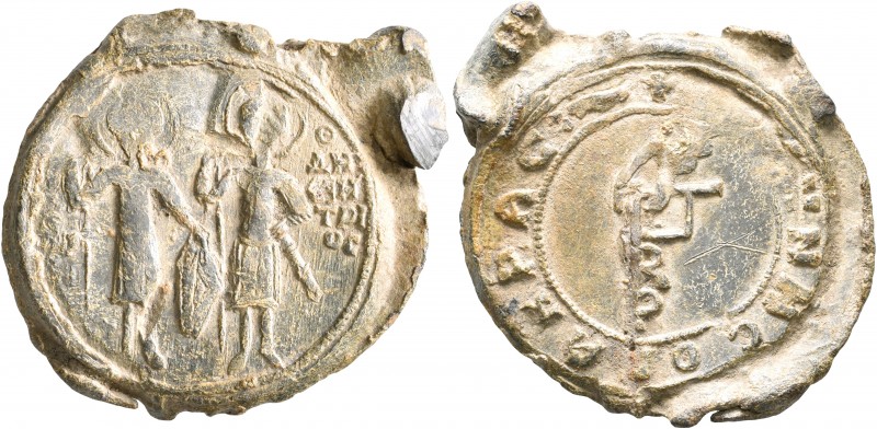 Johannes Gabras, late 12th to first half 13th century. Seal (Lead, 50 mm, 48.06 ...