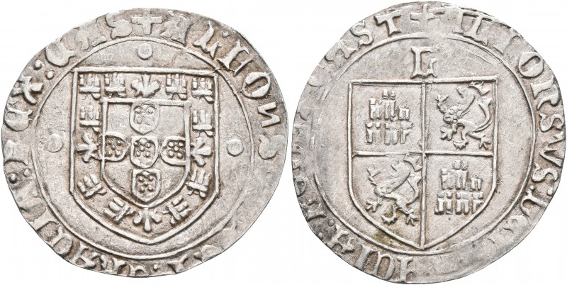 PORTUGAL, Kingdom. Afonso V o Africano (the African), 1438-1481. Real Grosso (Si...