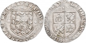 PORTUGAL, Kingdom. Afonso V o Africano (the African), 1438-1481. Real Grosso (Silver, 28 mm, 3.26 g, 3 h), Lisbon. +ALFOИSUS:...:RЄX:CAS Portuguese co...
