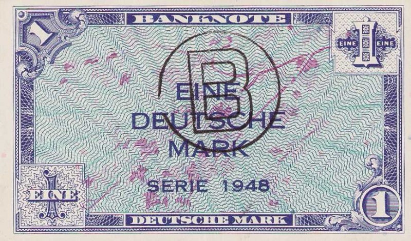 Bundesrepublik Deutschland
Bank deutscher Länder 1948-1949 1 DM 1948. Ohne und ...