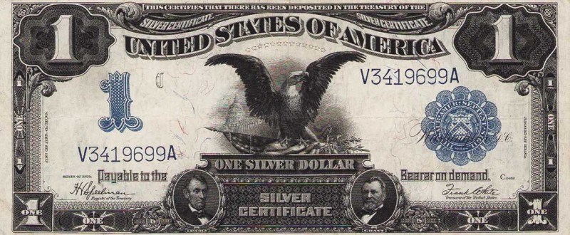 Ausland
Vereinigte Staaten von Amerika 1 Dollar 1899. 1 Dollar 1880 (Serie 1917...