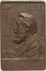 Akademien, Schulen, Universitäten
Leipzig Einseitige Bronzeplakette o.J. (Seffner) Wilhelm Ostwald, Professor für Chemie an der Universität Leipzig. ...