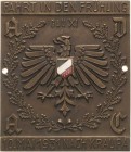 Auto- und Motorradmedaillen und -plaketten
Kraupa Einseitige teilemaillierte Bronzeplakette 1931 (Glaser & Sohn, Dresden) ADAC-Fahrt in den Frühling....