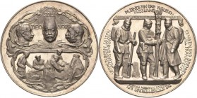 Erster Weltkrieg
 Silbermedaille o.J. (1915) (H. Grünthal) Waffenbrüderschaft zwischen Deutschland, Österreich-Ungarn und der Türkei. Kopf Mohammeds ...
