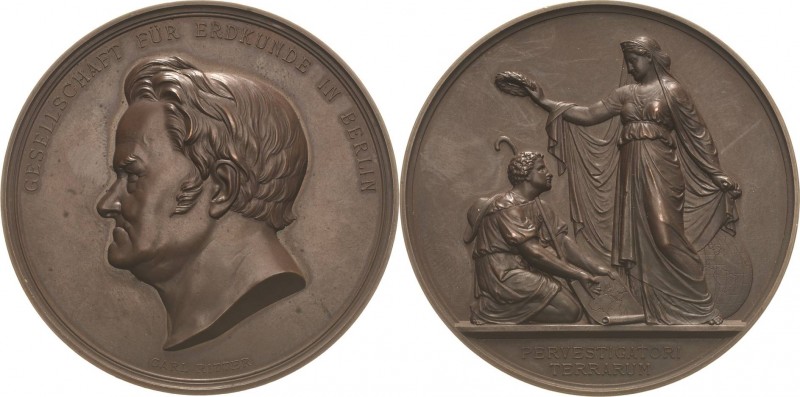 Geowissenschaften
 Bronzemedaille o.J. (K. Schwenzer) Carl-Ritter-Preis der Ges...