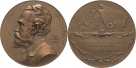 Geowissenschaften
 Bronzemedaille o.J. (1896) (A. Scharff) Julius-Hann-Medaille. Verdienstmedaille der Österreichischen Gesellschaft für Meteorologie...