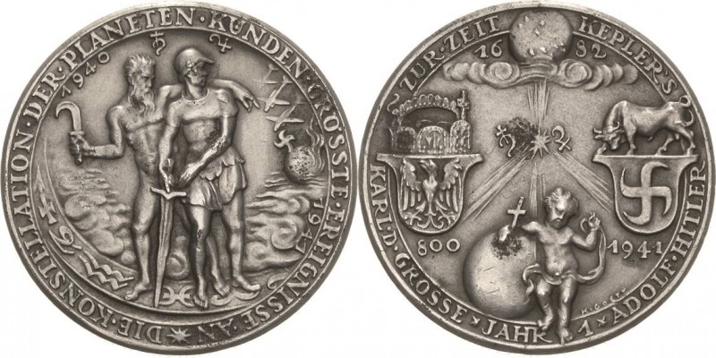 Medailleur Goetz, Karl 1875 - 1950
 Zinkmedaille 1941. Auf die Ankündigung groß...