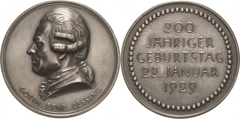 Medailleur Hörnlein, Friedrich Wilhelm 1873 - 1945
 Silbermedaille 1929. 200. G...