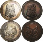 Napoleon, Befreiungskriege und ihre Jubiläen
 Silbermedaille 1969 (E. Monti) 200. Geburtstag von Napoleon Bonaparte. Brustbilder von Napoleon und Ant...