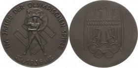 Olympische Spiele und Kongresse
Berlin 1936 - XI. Olympische Sommerspiele Eisengussmedaille 1936 (Lauchhammer) "Im Jahre der Olympischen Spiele". Nac...