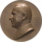 Personenmedaillen
Hirsch, Hans 1878-1940 Einseitige Bronzemedaille 1938 (A. Hartig) 60. Geburtstag des Historikers und Vorstandes des Institutes für ...