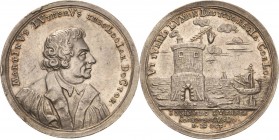 Reformation-Ereignisse und Jubiläen
 Silbermedaille 1717 (Chronogramm) (G. Hautsch) 200 Jahre Reformation in Sachsen. Brustbild von Luther nach recht...
