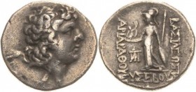 Kappadokien Könige von Kappadokien
Ariarathes V. Eusebes 163-130 v. Chr. Drachme um 150 v. Chr., Eusebeia Kopf nach rechts / Athena nikephoros nach l...