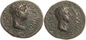 Kaiserzeit
Augustus 27 v. Chr.-14 n. Chr Bronze, Thrakien Prägungen unter Königen von Thrakien. Kopf des Klientelkönigs Rhoemetalces nach rechts / Ko...