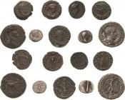 Römische Münzen
Lot-9 Stück Streifzug durch die Religionsgeschichte des Imperium Romanum. Von Trajan bis Tacitus. Dabei u.a. Darstellungen des Pomeri...