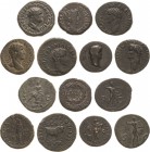 Römische Münzen
Lot-7 Stück Interessantes Lot von römischen Münzen des frühen Prinzipats. Darunter Tiberius - Bronze Caesaraugusta und Turasio/Hispan...