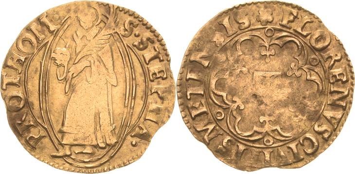 Frankreich-Metz, Stadt
 Goldgulden o.J. (um 1619/1620) Mit kleinem Wappen im Re...