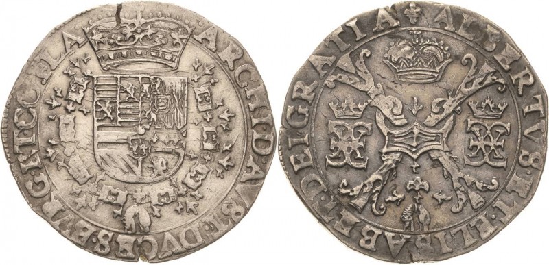 Niederlande-Flandern
Albert und Isabella 1598-1621 Patagon 1613. Delmonte 259 D...