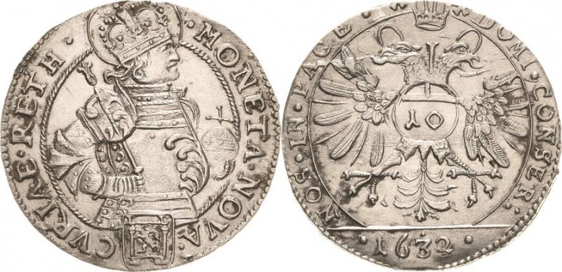 Schweiz-Chur, Stadt
 10 Kreuzer 1632. HMZ 2-489 g D./T. 1529 f Prägefrisch