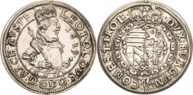Habsburg
Erzherzog Leopold V. 1619-1632 10 Kreuzer 1629, Hall M./T. 477 Vorzüglich-prägefrisch