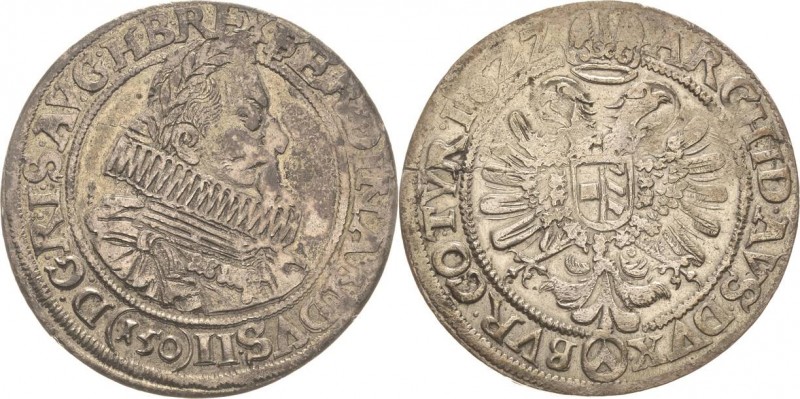 Habsburg
Ferdinand II. 1619-1637 Kipper-Taler (150 Kreuzer) 1622, Wien Herinek ...