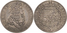 Habsburg
Leopold I. 1657-1705 Taler 1694, Hall Davenport 3244 Voglhuber 221/V M./T. 752 Fast vorzüglich