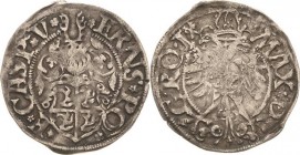 Blankenburg-Regenstein
Ernst I., Botho und Caspar Ulrich 1553-1575 Fürstengroschen 1566. Mit Titel Maximilian Schrock/Dennicke 126 a Sehr schön