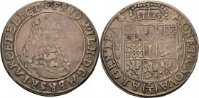 Brandenburg-Preußen
Friedrich Wilhelm, der große Kurfürst 1640-1688 1/3 Taler 1667, IL-Berlin Mit altem Beschreibtütchen des Landesmünzkabinetts Sach...