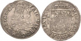 Brandenburg-Preußen
Friedrich Wilhelm, der große Kurfürst 1640-1688 1/3 Taler 1672, GF-Krossen v. Schrötter 614 Neumann 11.63 b Prachtvolles Exemplar...