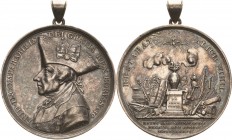 Brandenburg-Preußen
Friedrich II., der Große 1740-1786 Silbermedaille 1786 (J.G. Holtzhey) Auf seinen Tod. Uniformiertes Brustbild mit Ordenstern und...