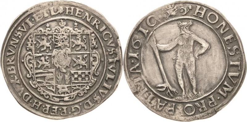 Braunschweig-Wolfenbüttel
Heinrich Julius 1589-1613 1/4 Taler 1610, Zellerfeld ...