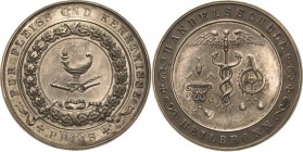 Heilbronn, Stadt
 Silbermedaille o.J. Fleißmedaille der Handelsschule. Merkurstab / Öllampe. 36 mm, 23,99 g Vorzüglich-Stempelglanz