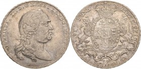 Hessen-Kassel
Friedrich II. 1760-1785 Taler 1766, FU-Kassel Schütz 1852.1 Hoffmeister 2326 Davenport 2302 Sehr schön-vorzüglich