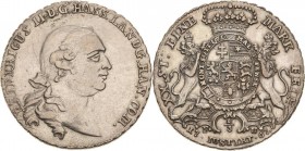 Hessen-Kassel
Friedrich II. 1760-1785 2/3 Taler 1767, FU-Kassel Schütz 1869.4 Hoffmeister 2354 Avers min. justiert, fast vorzüglich/vorzüglich